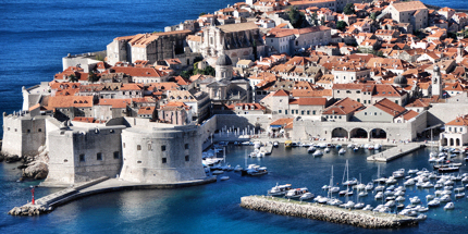 Dubrovnik boasts a stunning seafront setting